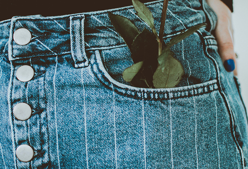 استفاده از رنگ بر روی جین